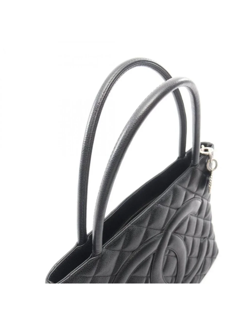 Chanel Tote Reissue Black Caviar Leather